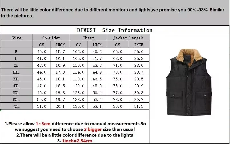 Autumn Winter Men's Padded Vests Fashion Men Fleece Lined Warm Waistcoats Outdoor Windbreaker Sports Sleeveless Jackets Clothing