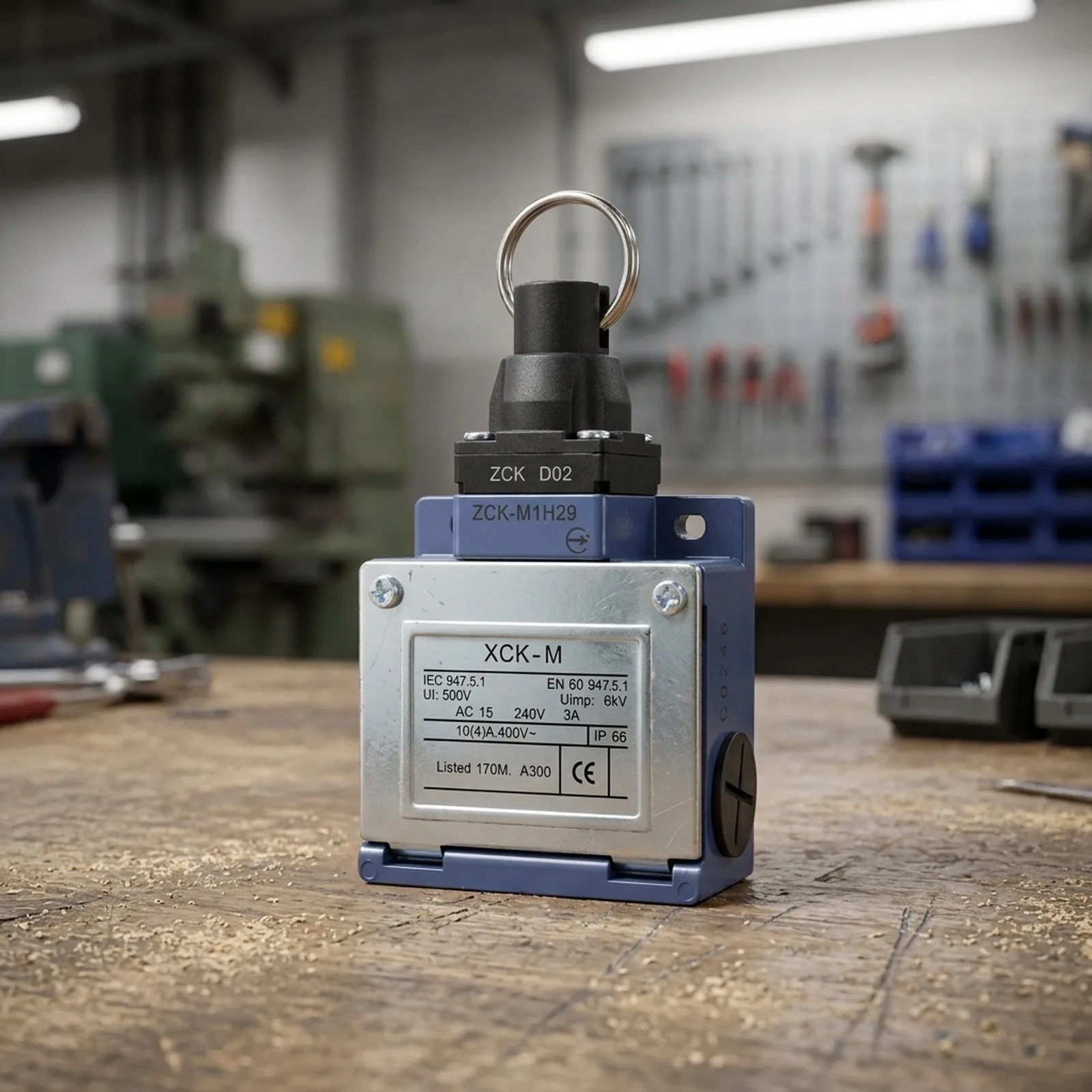 XCK-MR202 Pull Rope Limit Switch NO+NC 220V 3A Stop Travel Safety Switch For Industrial Machinery Electrical Equipment
