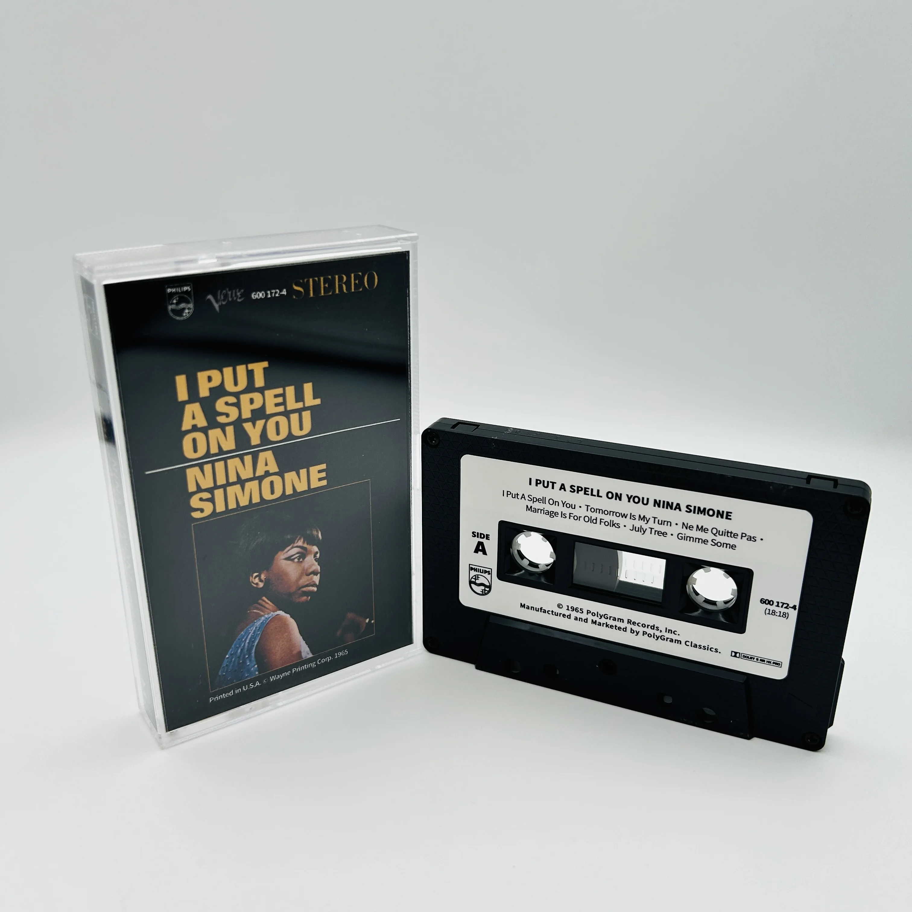 

Classic Jazz Nina Simone Music Tape I Put a Spell on You Album Tomorrow Is My Turn Cassettes Cosplay Walkman Car Soundtracks Box
