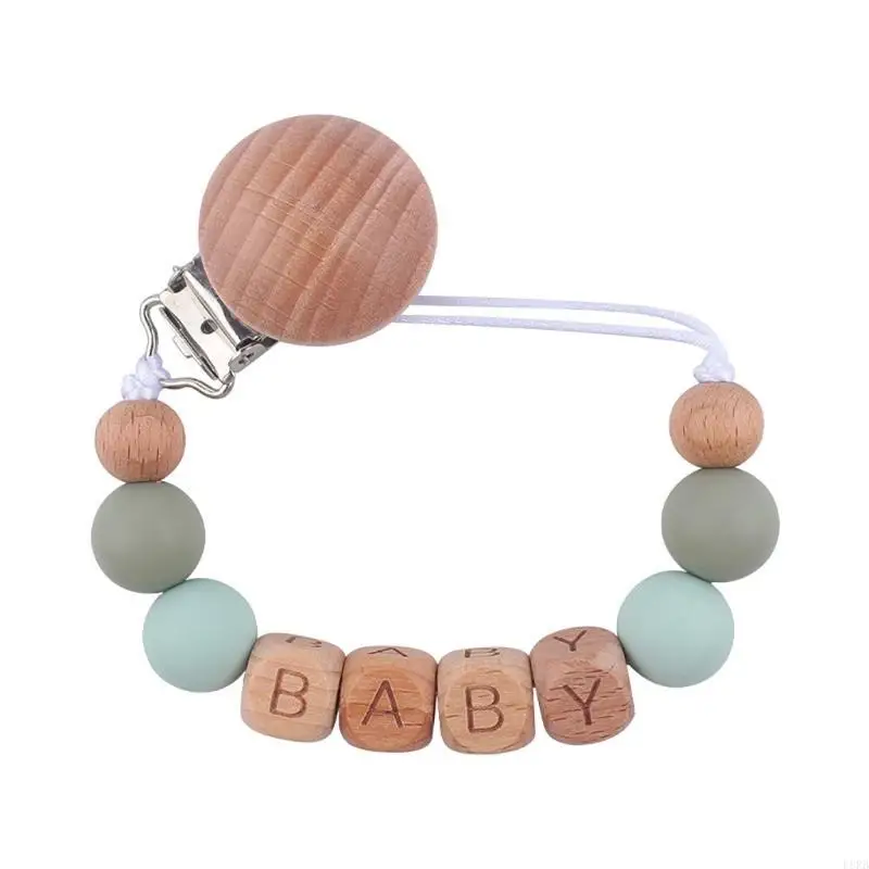 

Детская пустышка с зажимом-цепочкой, ремешок против падения, игрушка для прорезывания зубов, держатель для соски-пустышки L8RB