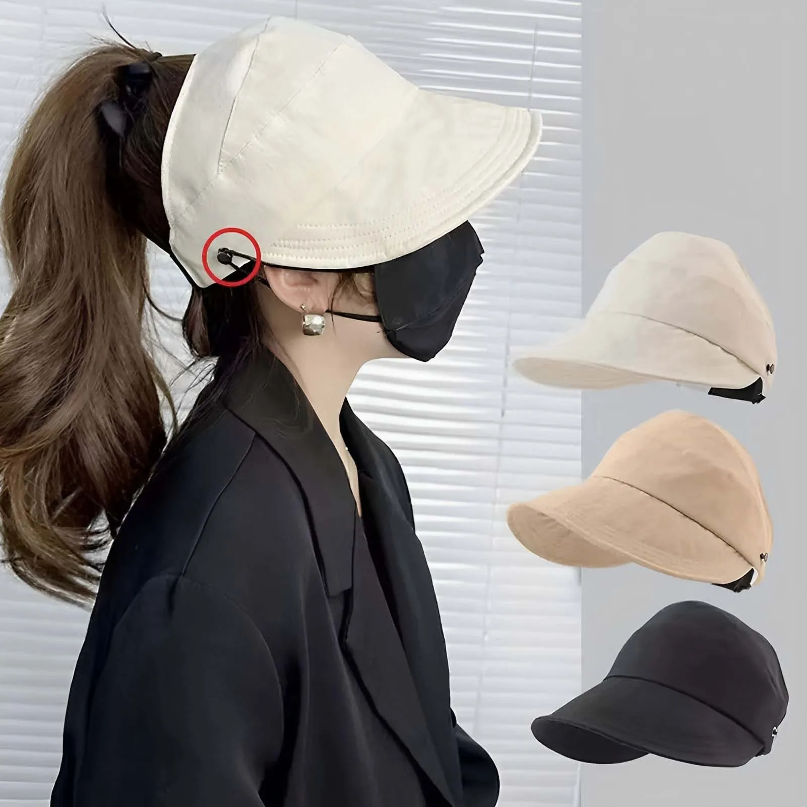 Sommer-Sonnenhut für Damen, lässige Sonnenhüte für Damen, UV-Schutz, kühlende Sommer-Sonnenblende, Hüte zum Angeln, Wandern, Camping, Geschenk