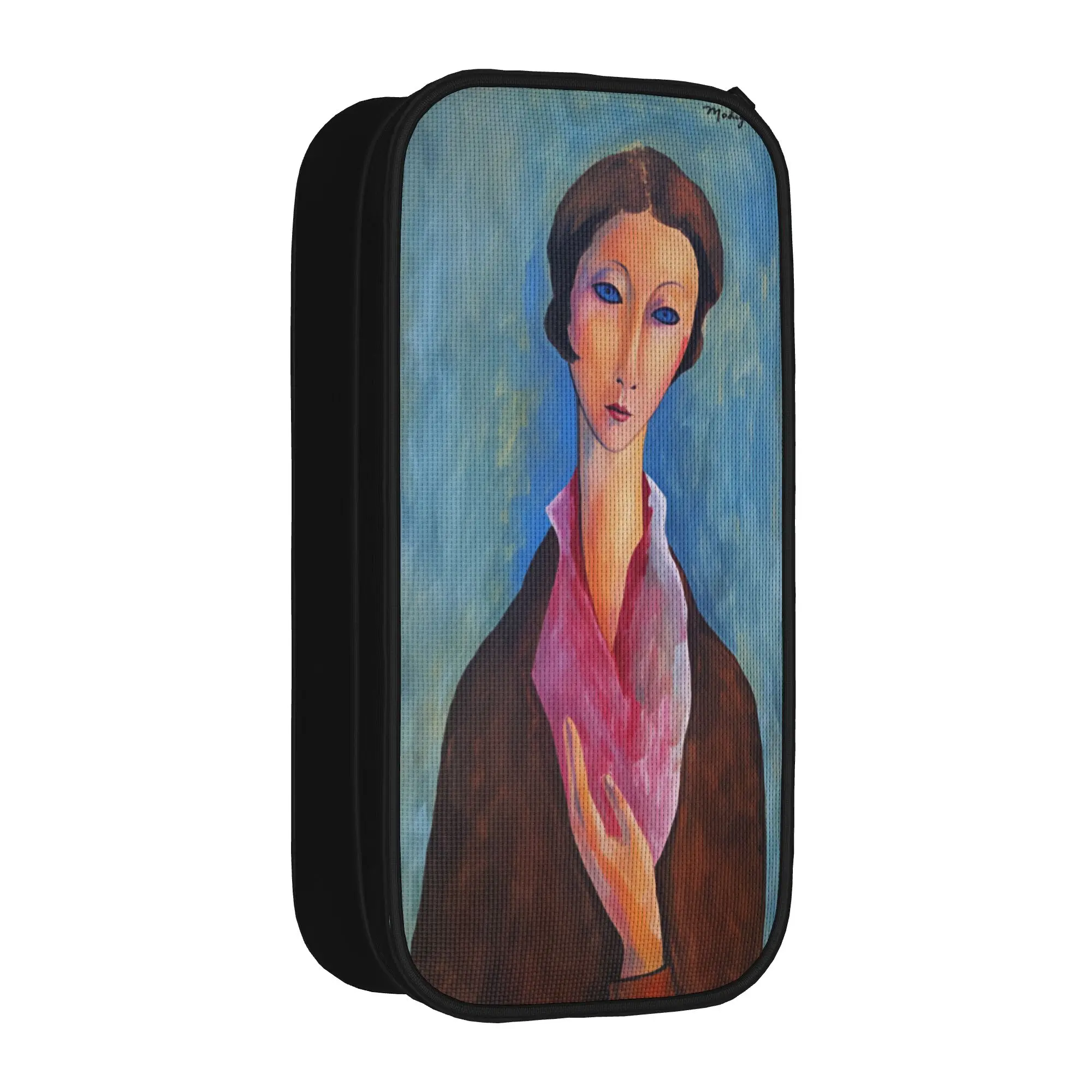 Amadeo Modigliani Pencil Case  College Pencil Pouch Boy Girl Zipper Cool School Pencil Cases Design Stationery
