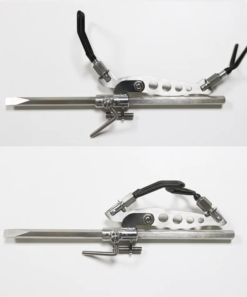 ZYZHE Angelrutenhalter aus 304 Edelstahl mit Mehrfach-Winkelverstellung, Meeresangelruten-Halterung, Rutenstützwerkzeug – Detail 9