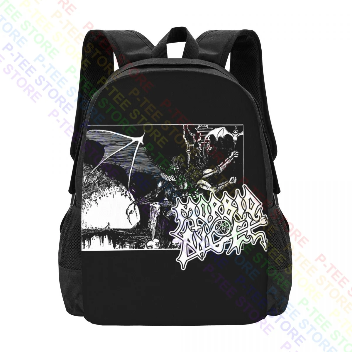 Morbid Angel Death MetalBackpack Large Capacity Portable Eco Friendly