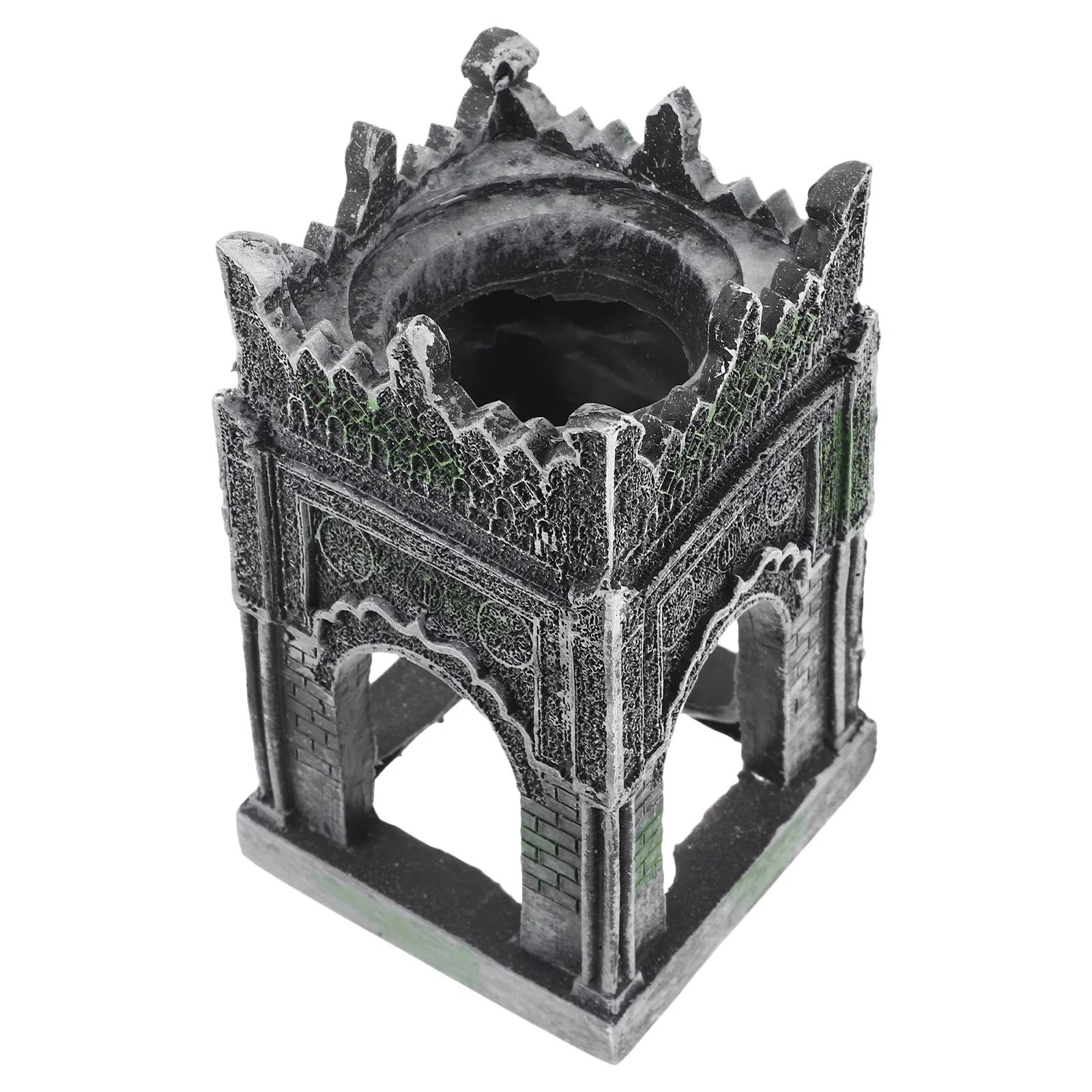 

Resin Aquarium Castle Ornament Simulation Landscape Decor Fish Tank Accessories Durable Resin Decoration