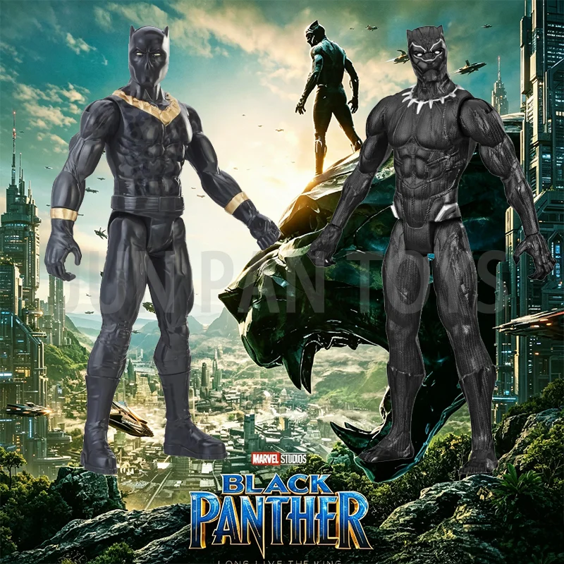 Figuras de acción originales de Marvel Avengers Infinity War Titan Hero Series Hulk Black Panther Erik Killmonger, modelo de juguete de 12 pulgadas, regalo