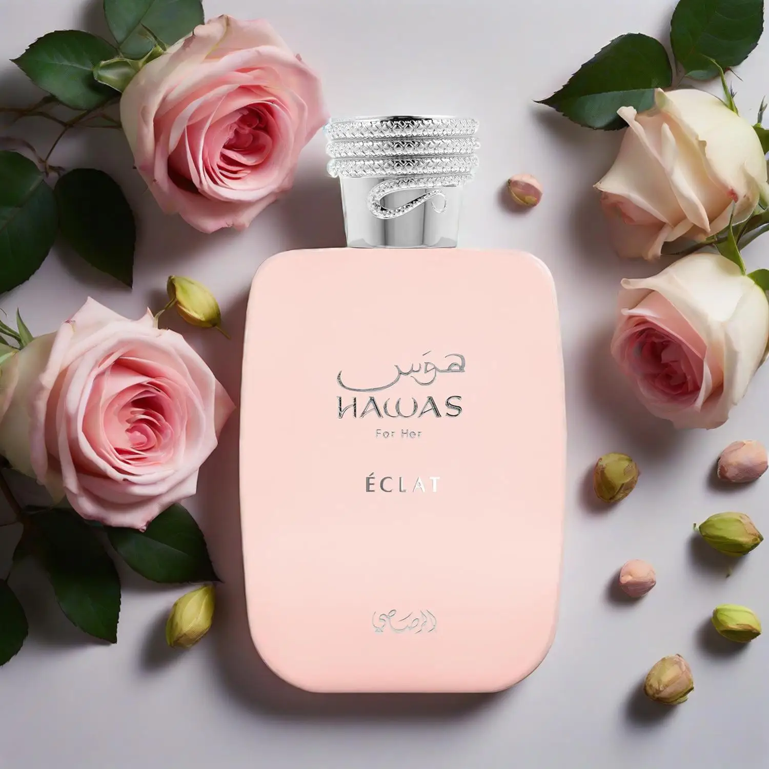 RASASI Hawas Eclat بخاخ Eau de Parfum للسيدات 3.4 أونصة - عطر يومي وسهرة فاخر