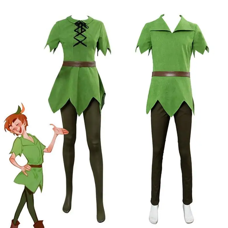 

Wi Peter Pan Cosplay Costume Children's loween Par Outfit ex Leather Material KTV Dr Code Autumn Season