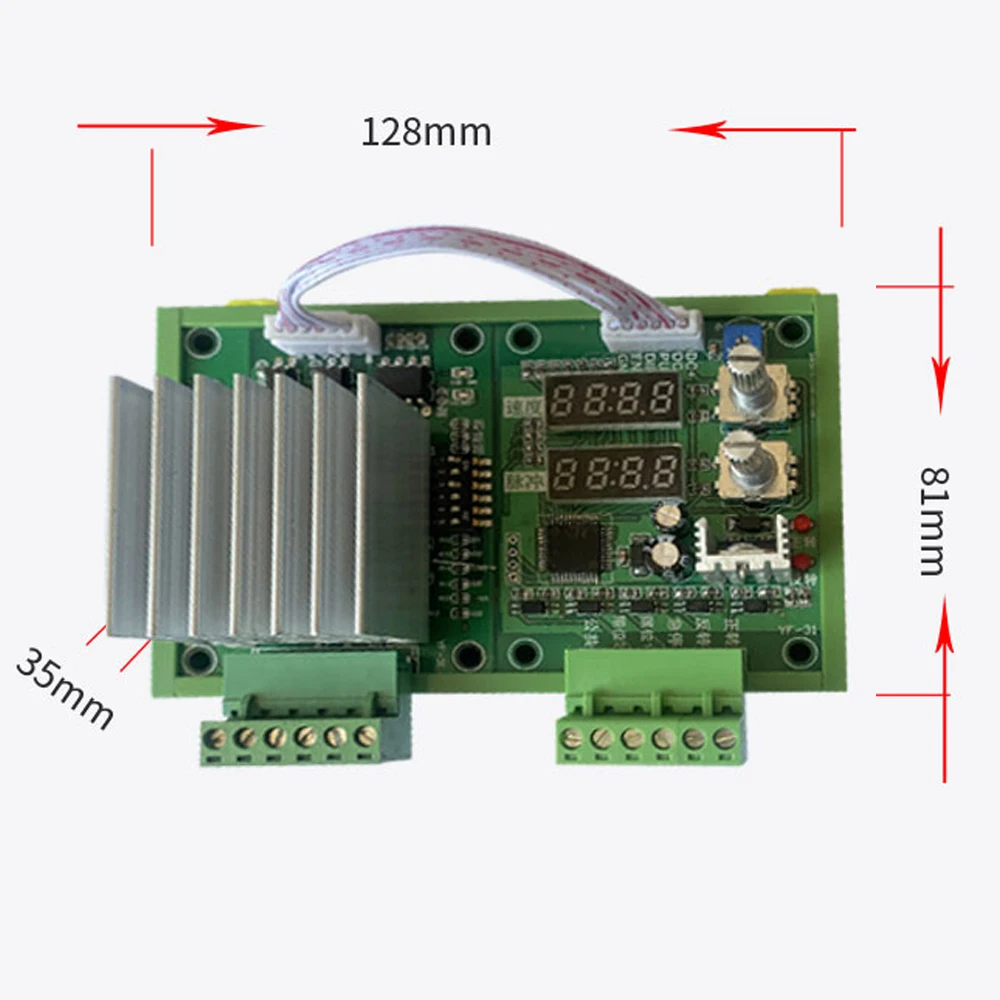 42 57 Stepper Motor Drive Control Board Forward and Reverse Controller Limit Angle Pulse Speed Drive Module Programmable PLC