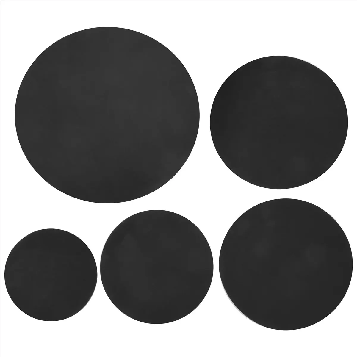 [MEGA SALE]14Pcs/Set Rubber Foam Tambor Snare Drum Sound Off Quiet Mute Practice Pad Set Musical Instrument Accessory