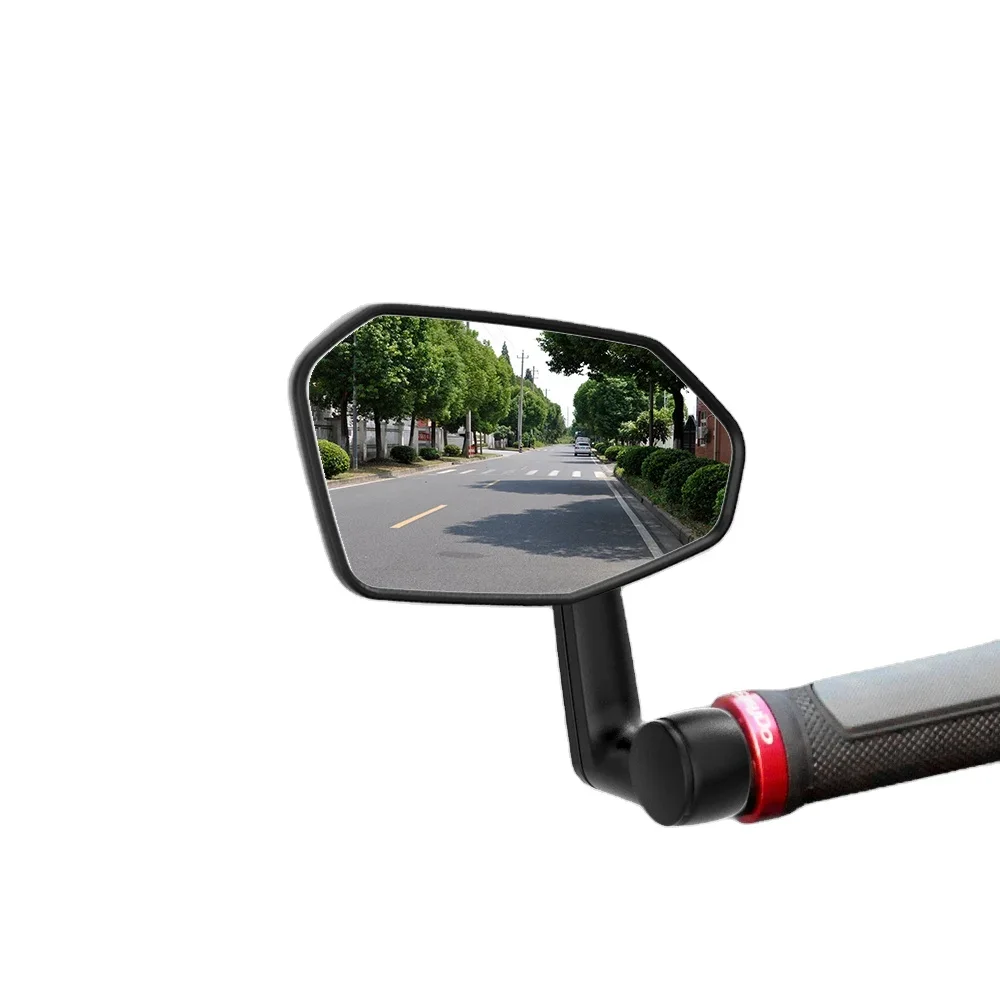 EasyDo 360 Rotation Rearview Bar End Bike Mirrors Wide Angle Convex Bike Mirrors Electric E Bike Scooter Handlebar Mirror