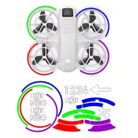 Luminous Stickers Body Protective Film For DJI NEO Colorful Glow-in-the-Dark Anti-Scratch Sticker Night Flight Drone Accessories