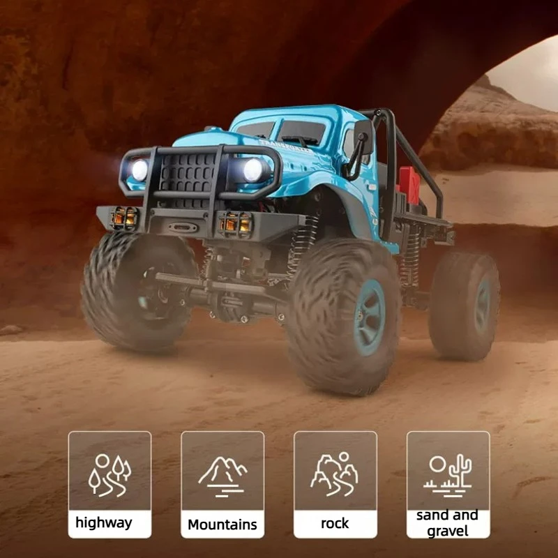 

Wltoys 1/18 184020 Полномасштабная модель внедорожного гусеничного автомобиля-симулятора, сельскохозяйственный грузовик, полноприводный, низкоскоростной ​ ​ Грузовик