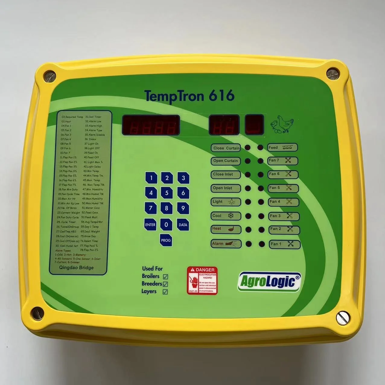 

Environment controller T616-260 for chicken house poultry farming equipment