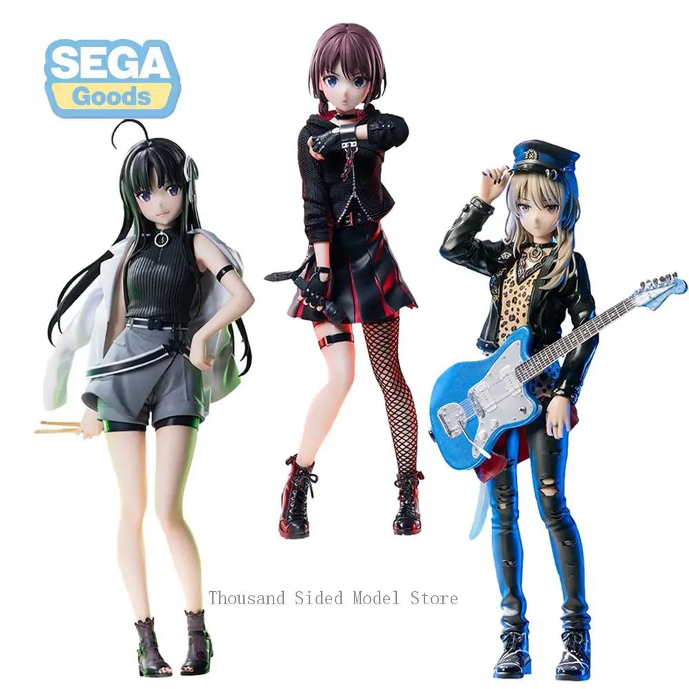 

Original SEGA XStellar GIRLS BAND CRY Kawaragi Momoka Iseri Nina Subaru Awa Genuine Anime Figure Model Toys Collect Ornaments