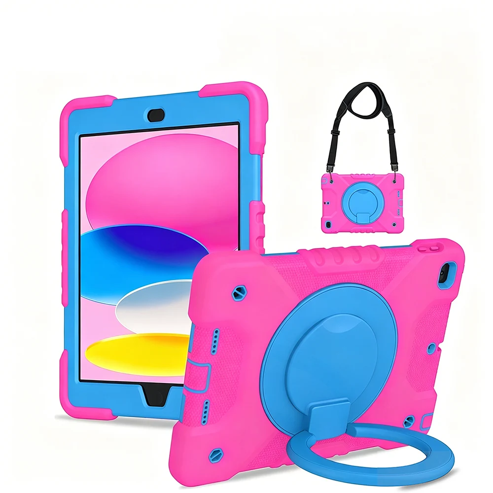 

Rotation Fold Stand Tablet Case For iPad 2025 11th Gen A16 Case iPad 10.2 Gen 9th 8th 7th Gen10 10.9 Air 5 4 2 1 9.7 Cases Cover