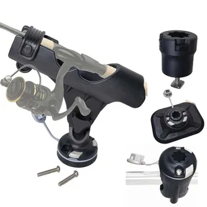 Fishing ROD HOLDER FOR KAIQUE MARINE BOAT, INFLABLE PVC BOAT HAND TRAIN, RAINING BOTH, FISHING FLOOR HOLDER IN SLIDE 9 Main Sales Support Caiaque - №1