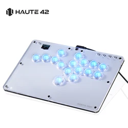 Haute42-mando de Arcade sin palanca, Joystick Hitbox para PC/ Ps4 / ps5/Steam Button Rim, Mando de Arcade Fighting Stick