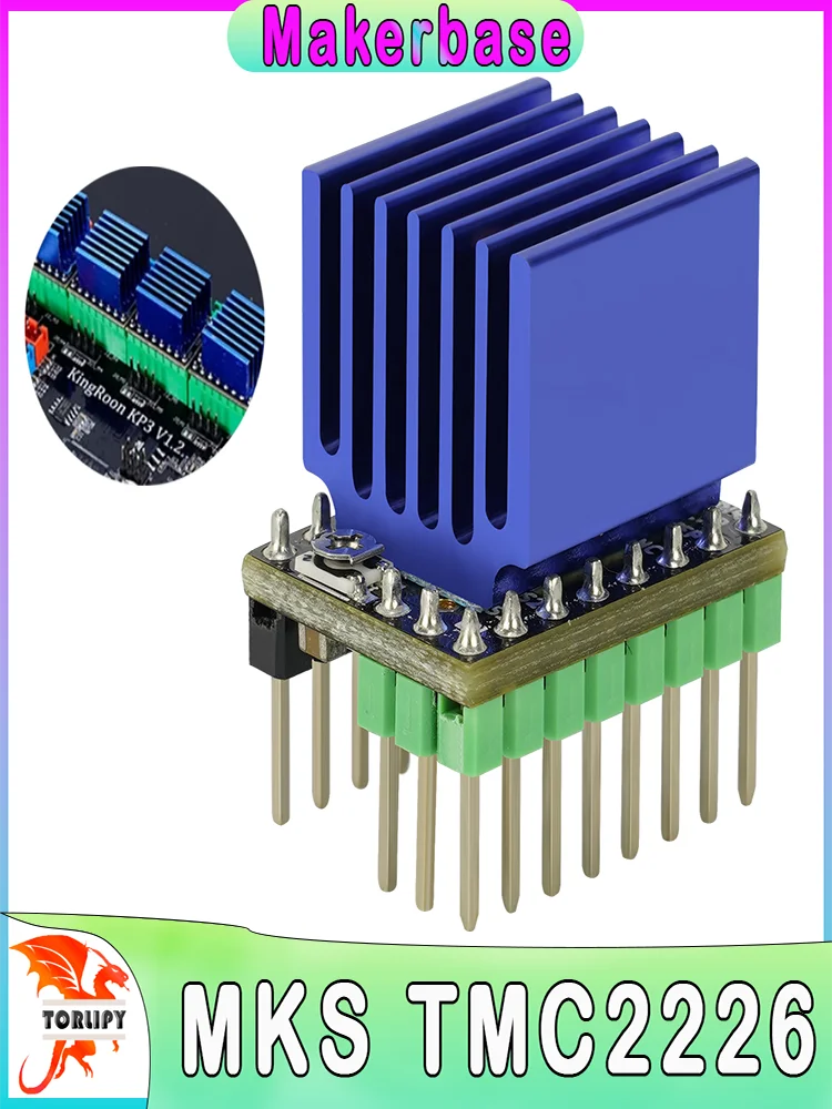 Makerbase MKS TMC2226 2226 sterownik silnika krokowego StepStick części drukarki 3d 2.5A UART ultra cichy VS TMC2209 TMC2208 — zdjęcie produktu 7