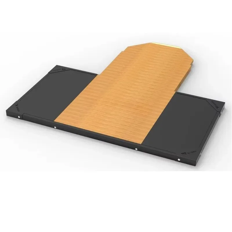 Commercial Gym Deadlift Platform Steel Rubber Heavy OEM Rosen Sports Fitness Equipment Mute Version Weight Lifting