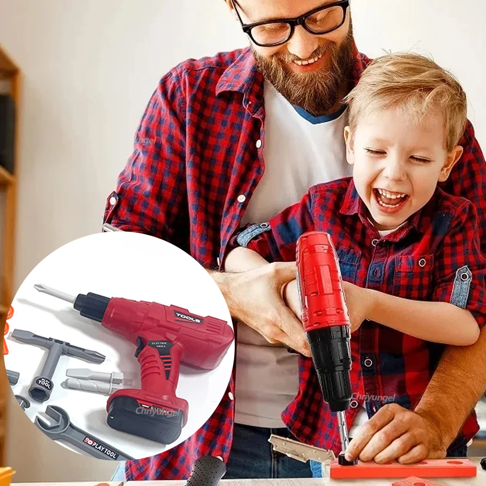 子供用ごっこ遊びツールキット 38/41/42個入り ロールプレイ修理建設ツールキット 知育玩具 幼児 男の子 女の子向けギフト