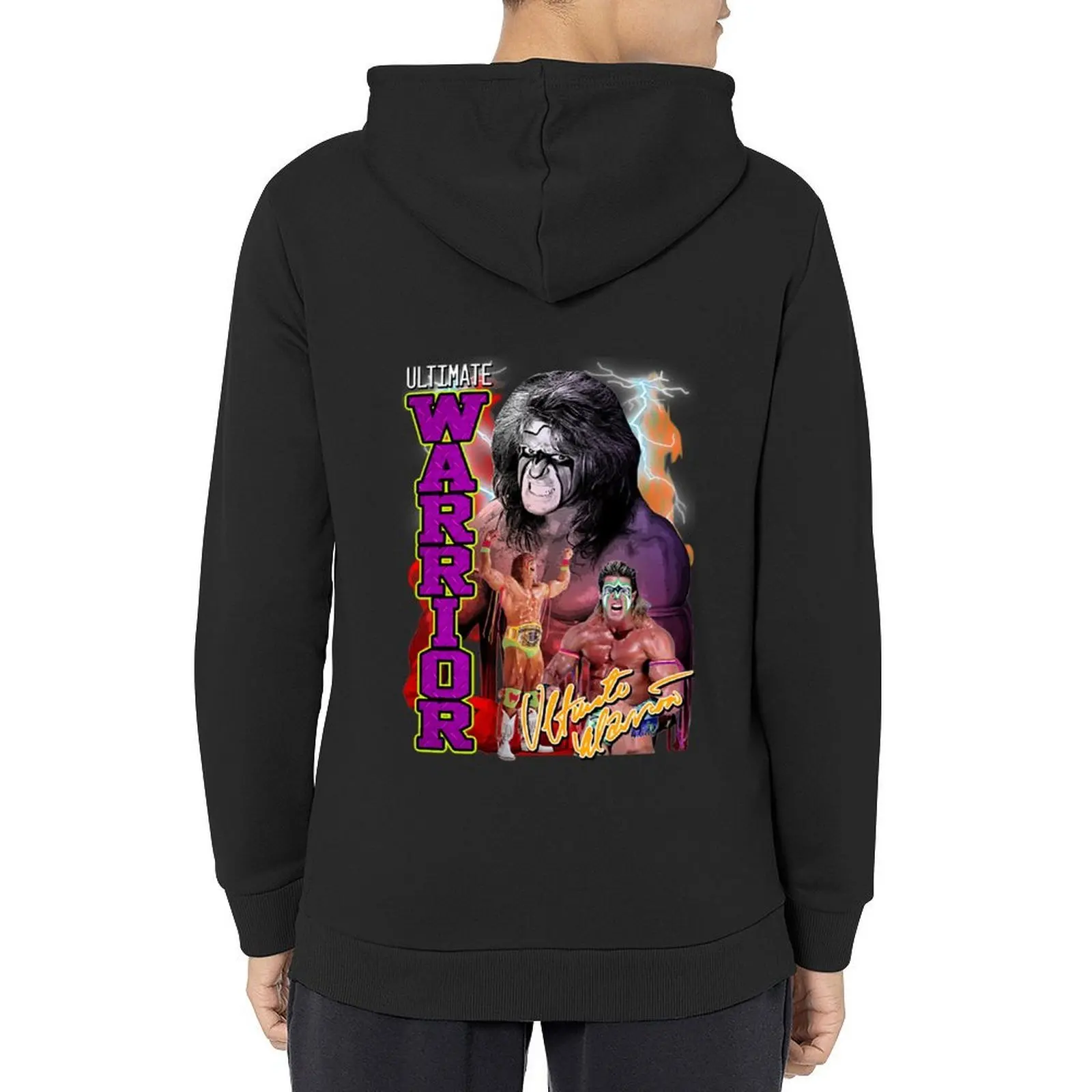 

Warrior Tee Vintage Hoodie mens clothes male clothes autumn men's winter sweater men's oversize hoodie