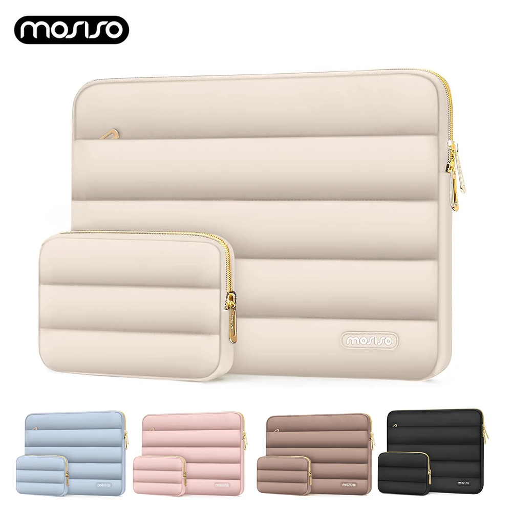 

Mosiso Laptop Bag Tablet Sleeve 13" 14" 15" 16" for iPad Macbook Air Pro M4 XiaoMi Pad for Samsung Huawei Shockproof Pouch Bag