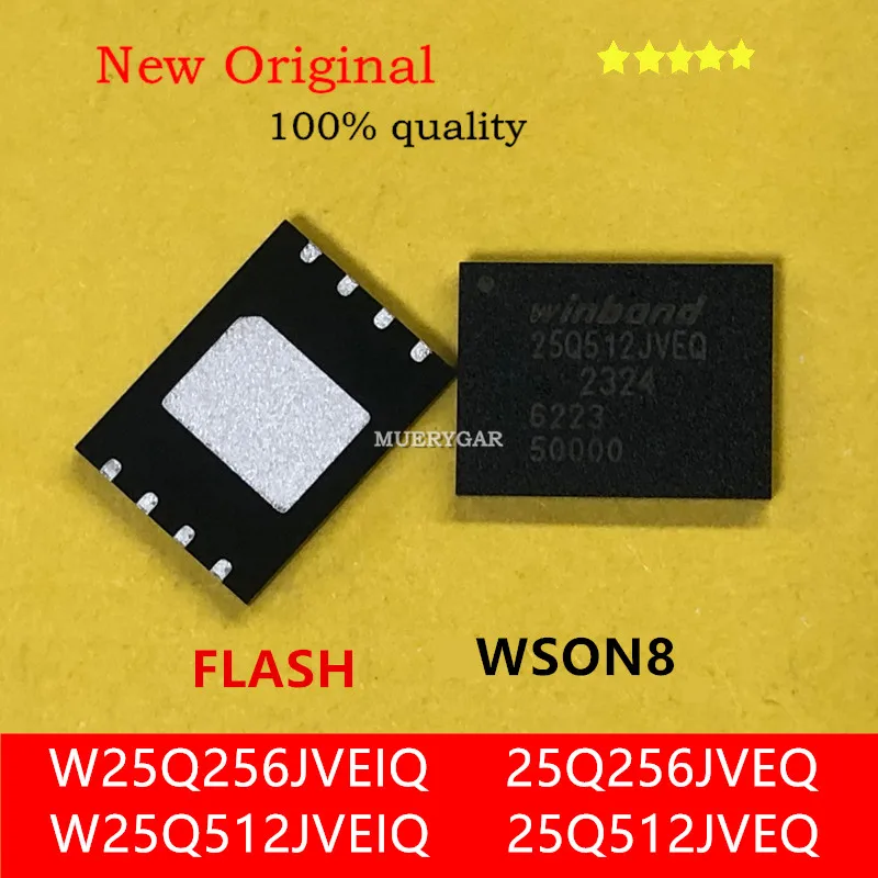 (1-50pieces)100%New  W25Q256JVEIQ   W25Q256JVEIQ  25Q256JVEQ  256MB  W25Q512JVEIQ  W25Q512JVEQ  25Q512JVEQ  512MB FLASH  WSON8