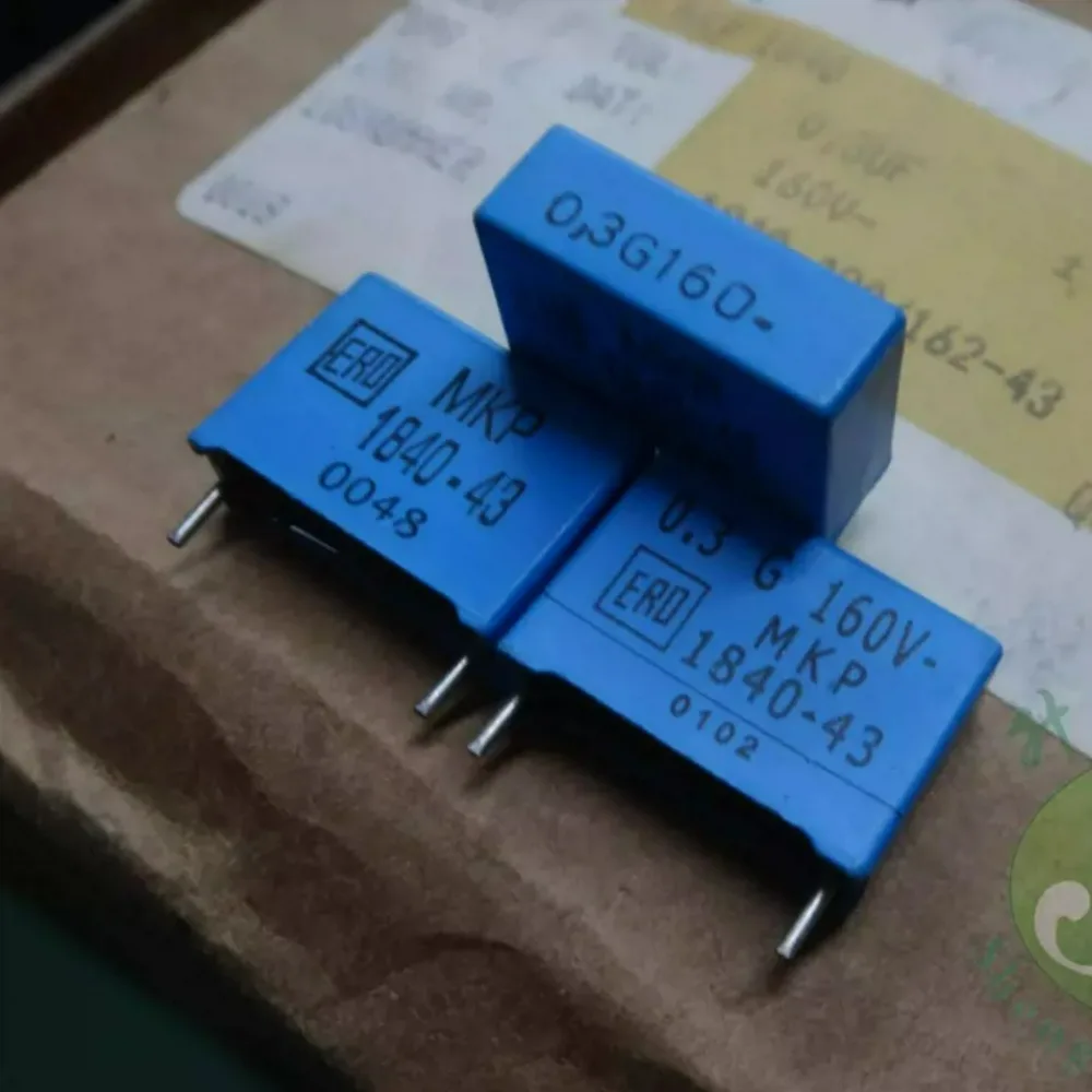

10pcs/lot MKP1840 0.3uf/160V 300nF 304 (0.33uf 330nF u33) Brand New 15mm Film Capacitor