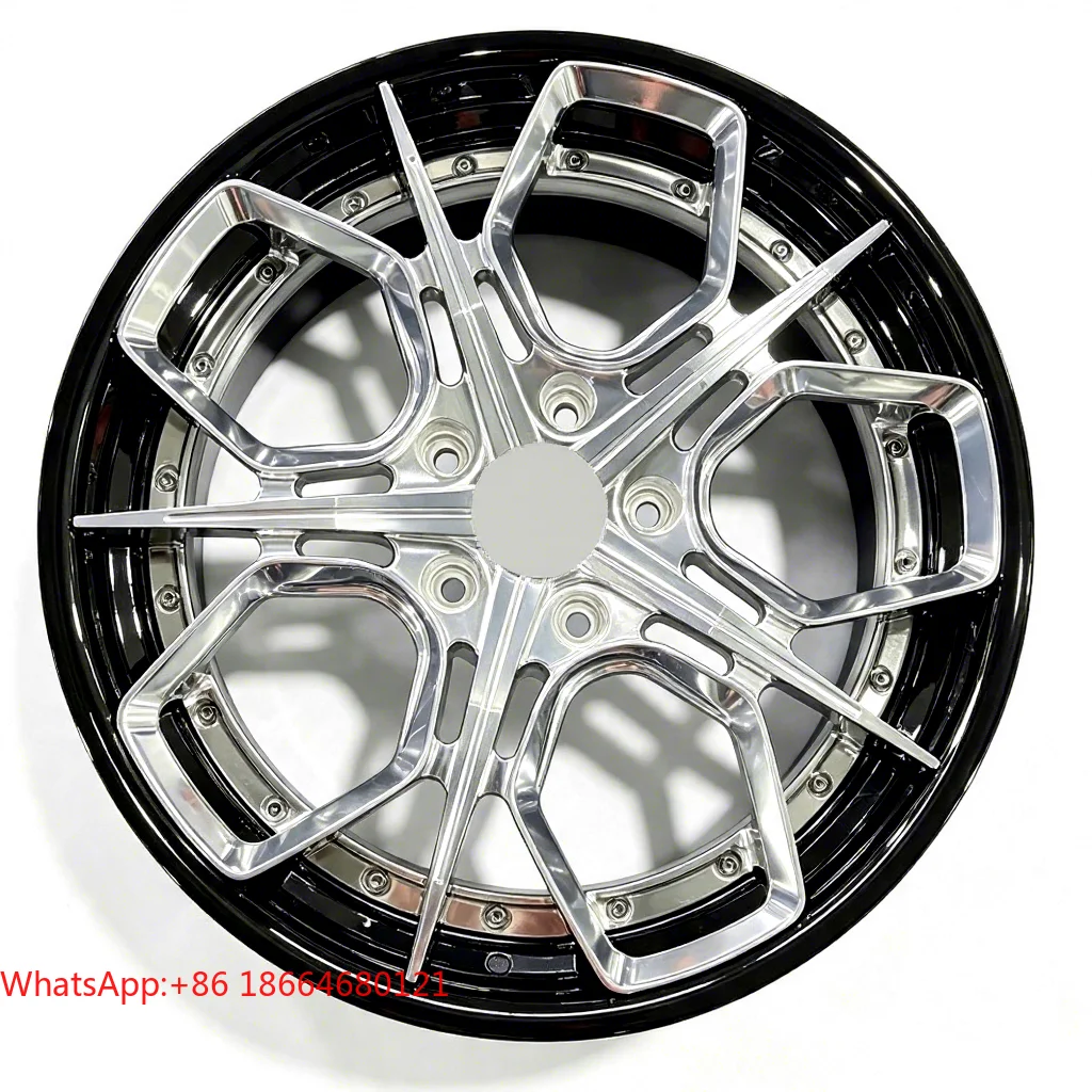 New Aluminum Passenger Car Wheel Hub Multi-Spoke Forged Chrome Finish Load Support Driving Bumps Fit W205 WW205,W213,W166,X156,W