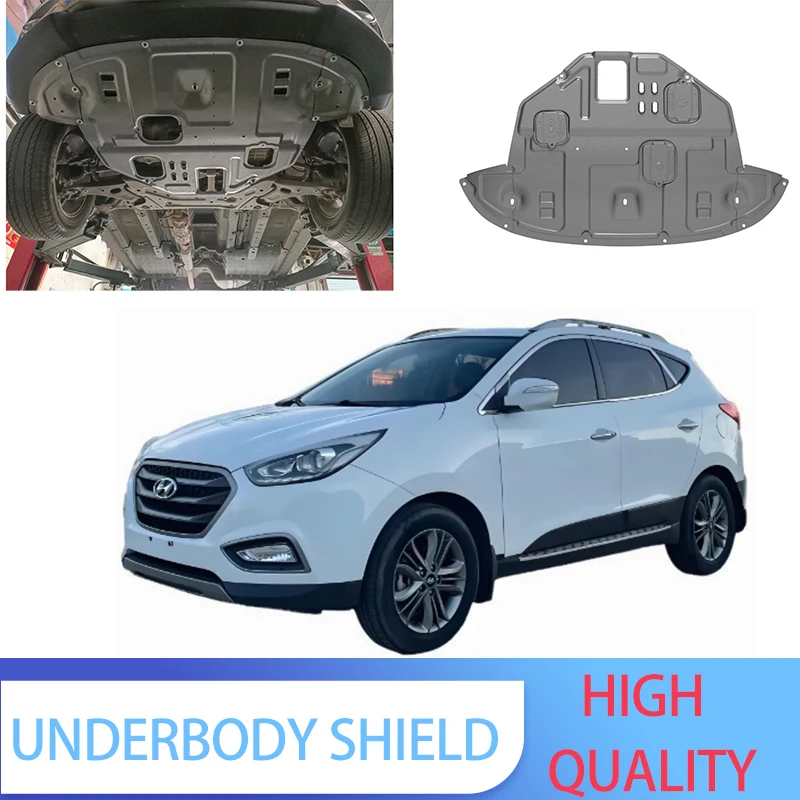 

Engine under-tray chassis protector for modern IX35 2010-2015