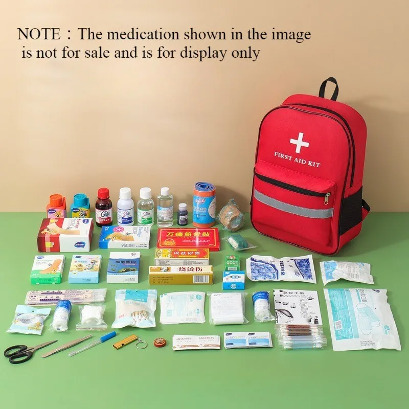 Large-capacity Portable First-aid Kit Backpack Multi-functional Outdoor Travel Medical Bag