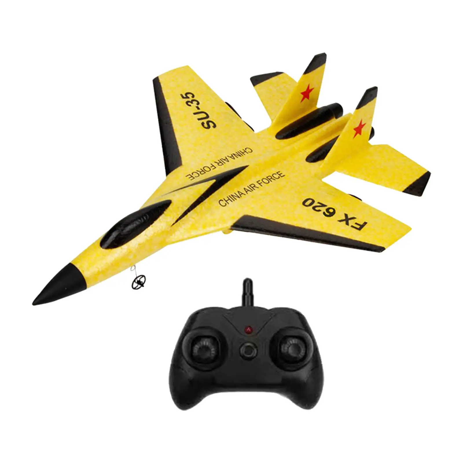 Remote Control Glider Aircraft FX620 2CH EPP Foam Plane with Rechargeable Battery for Outdoor Flying Hobby Gift