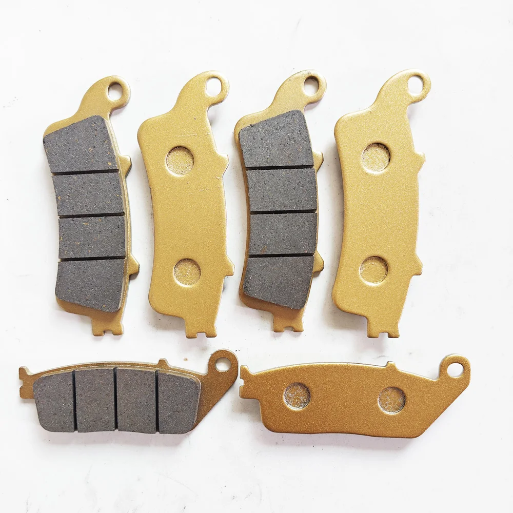 3 pares de pastilhas de freio dianteiro traseiro para VICTORY Arlen Ness Victory Vision 2011-2012 Vision Tour 2008-2016