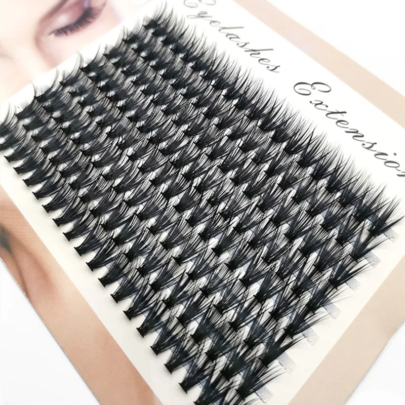 60/100/160Pcs Cluster Professional Makeup Individual Eyelashes Grafting False Eyelashes Eyelash Extension Individual Lash Bunche