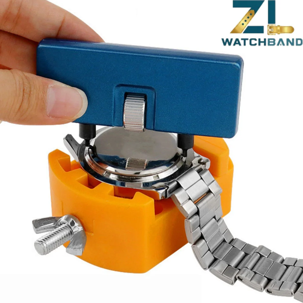 Remover Fixing Holder Case 2 in 1 Repair tool for Watchmaker Tool Movement Dial Fixer Watch Adjustable Opener Back Case PartTool