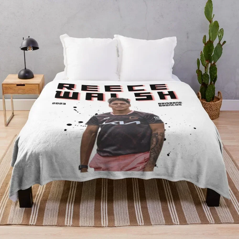 

Reece Walsh Throw Blanket Soft Solid Color Blanket for Couch Bed
