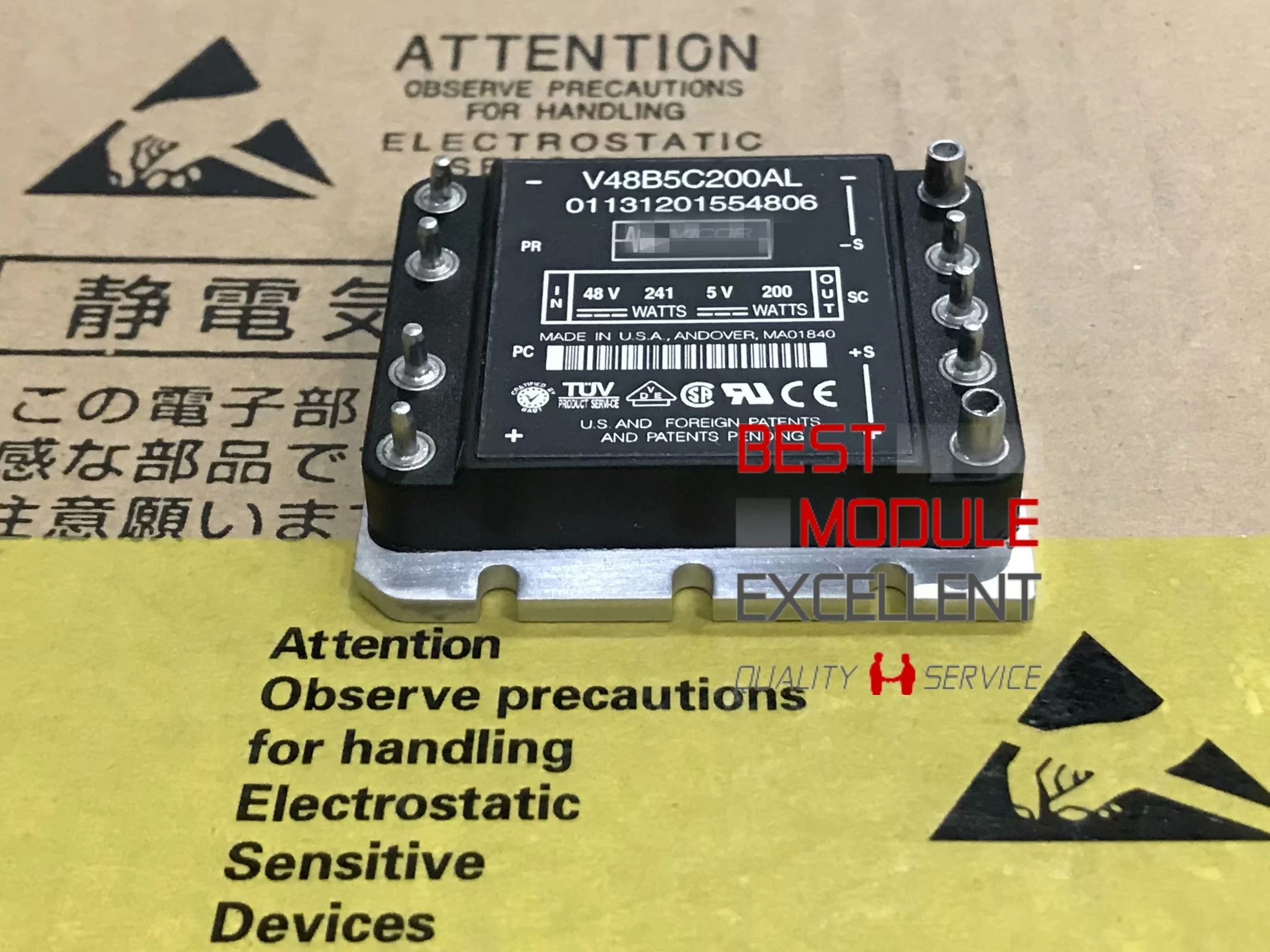 

1PCS V48B5C200AL NEW 100% Quality Assurance