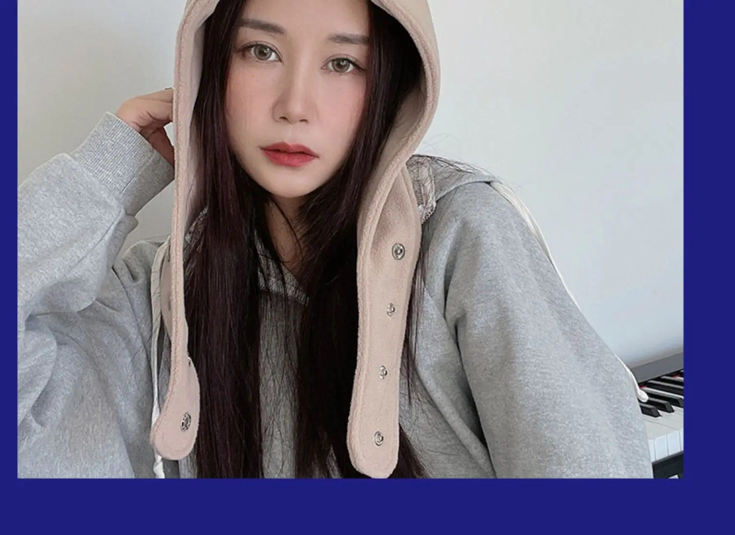 Japan Yabi Nette Teufel Ohren Kuh Horn Thunderbolt Hut Frauen Herbst Winter Warme Wildleder Ohr Schutz Set Kopf Kappe Y2K Mützen – Detail 10