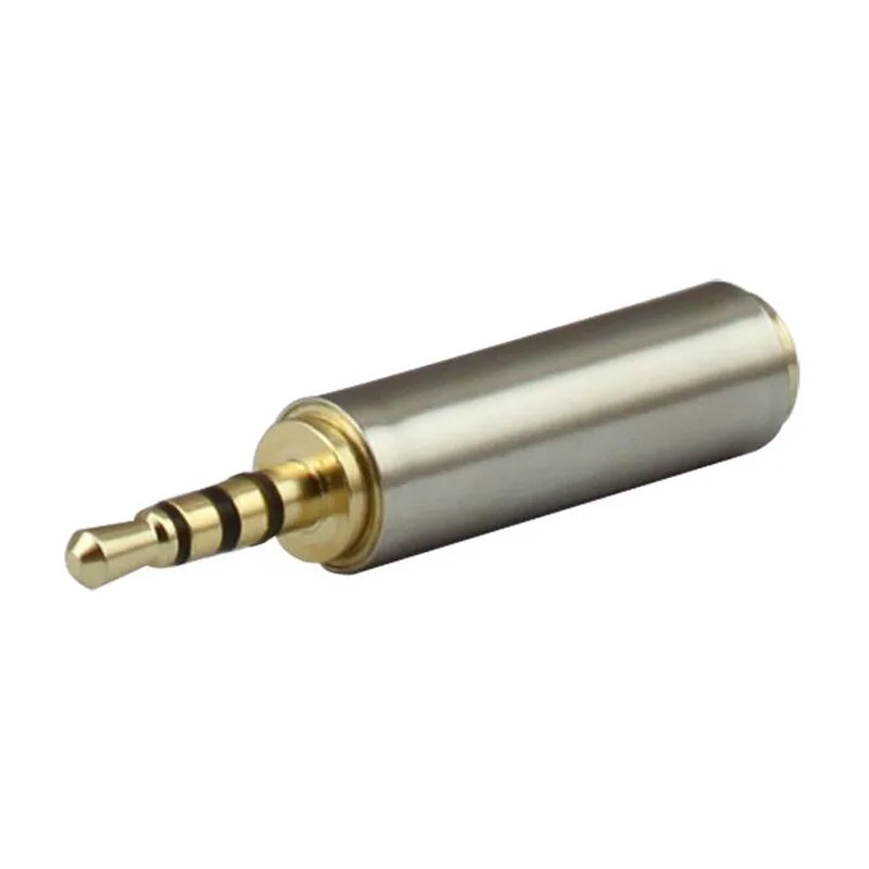 DIY Stereo Repair Headphone Audio Adapter 3.5mm to 2.5mm Jack Male to Female Converter Speaker Plug w28