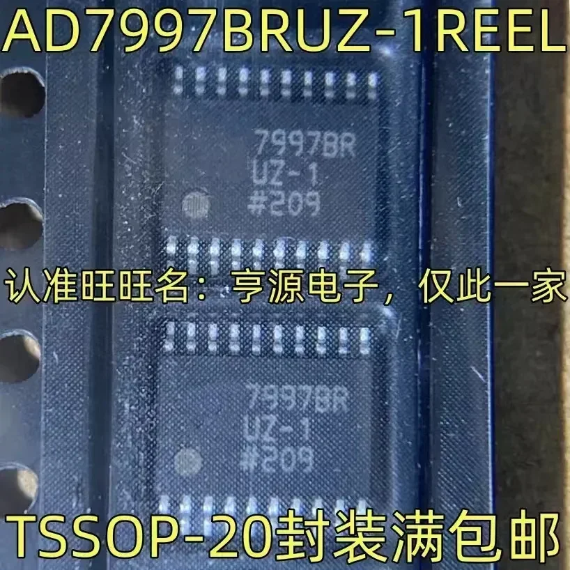 1-10PCS AD7997BRUZ-1REEL 997BRUZ-1 AD7997 IC TSSOP-20