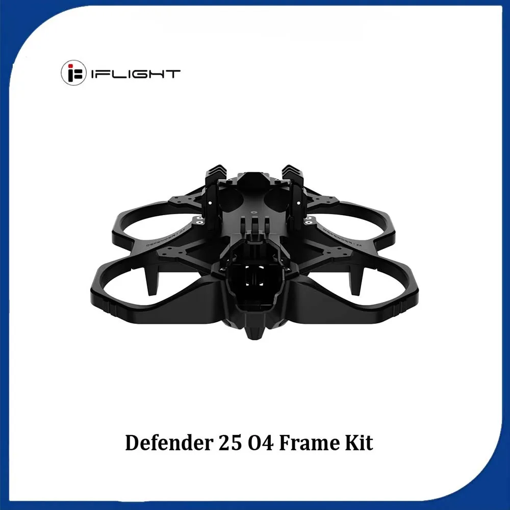 

iFlight Defender 25 O4 Carbon Fiber FPV Frame Kit 112mm Wheelbase for RC Drone-Lightweight Durability FPV Racing Drone Kit