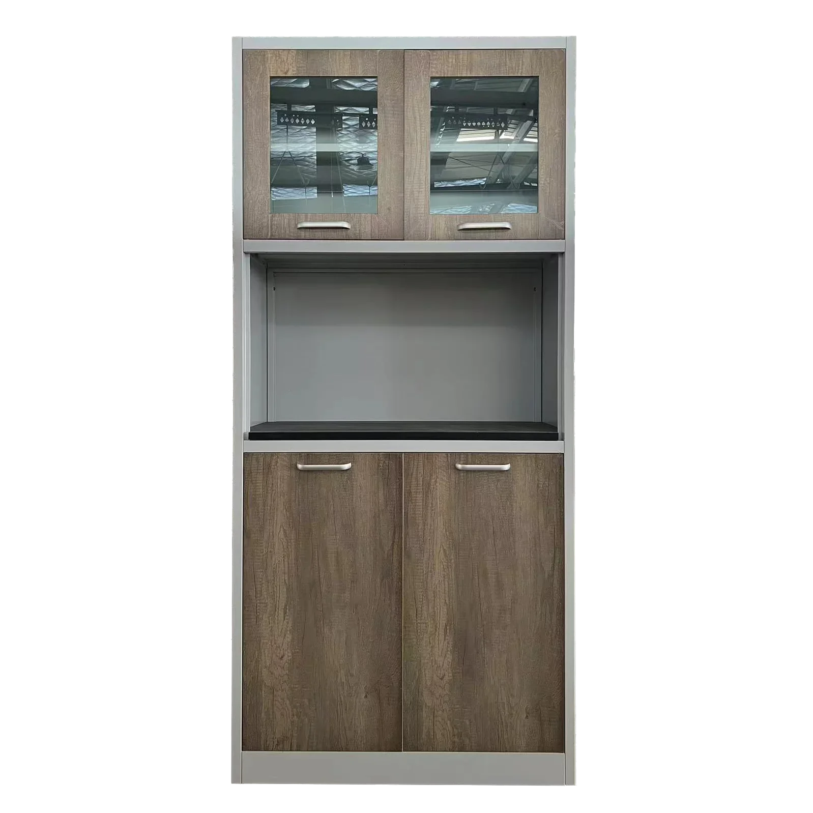 Metal Kitchen Cabinet Unit Storage Lockers Simple Design Home Furniture