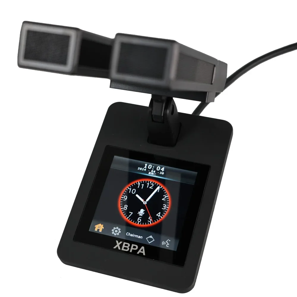 3-Inch Touch Screen Conference System Conference Room Meeting Microphone Administrative Unit Speakerphones