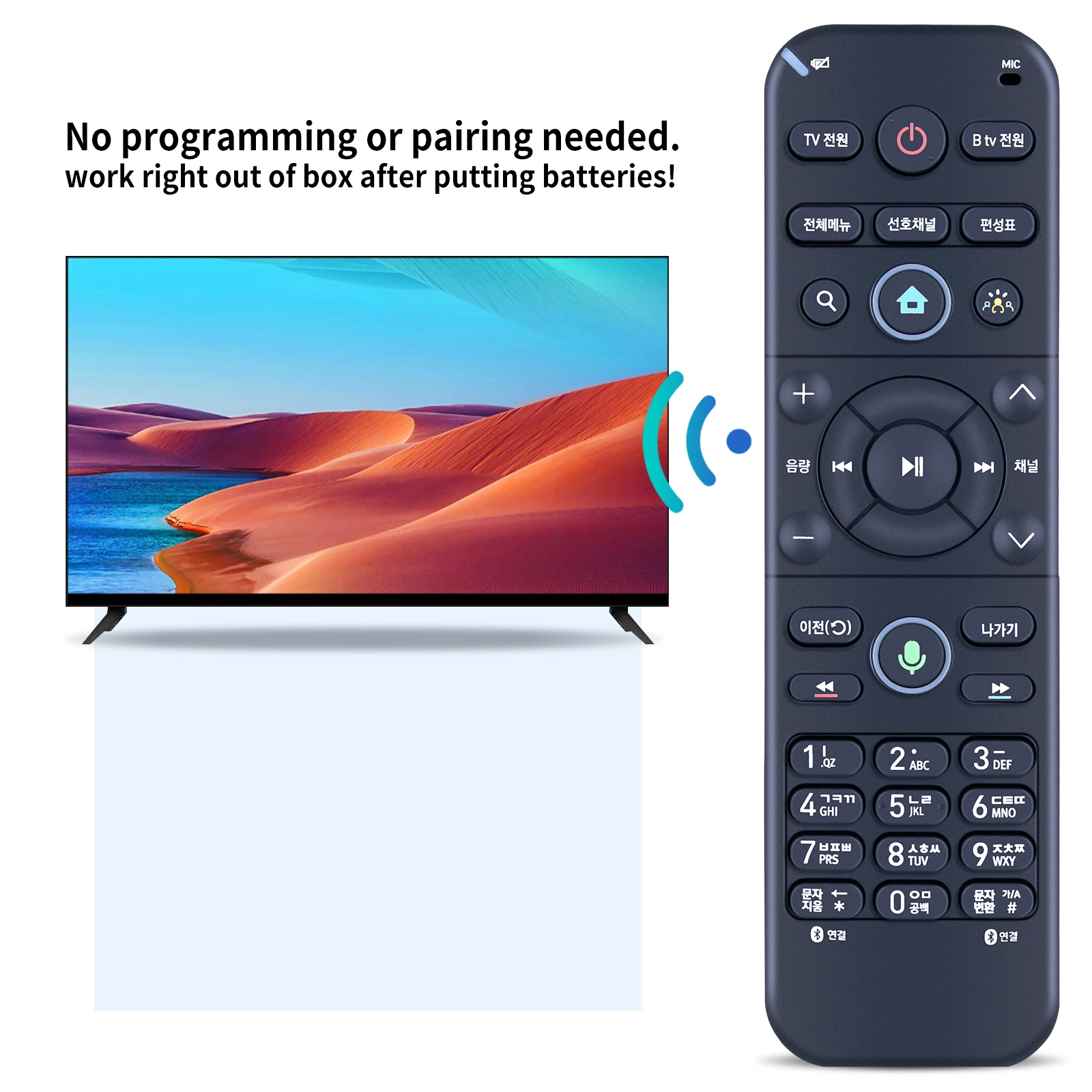 جهاز تحكم عن بعد لـ SK BTV ، من أجل