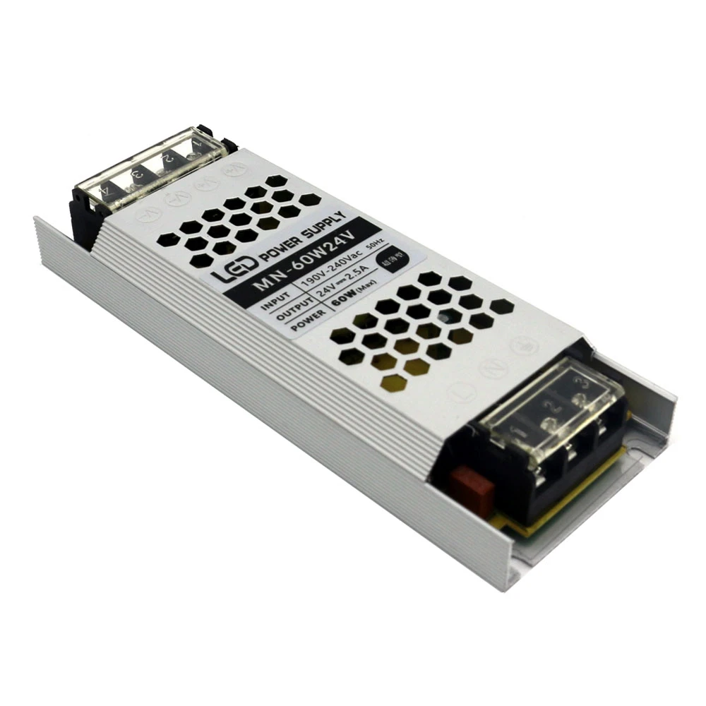 

ABFN-Ultra Thin Switching Power Supply Lighting Transformer AC190-240V 60W Power Supply Adapter For LED Strips