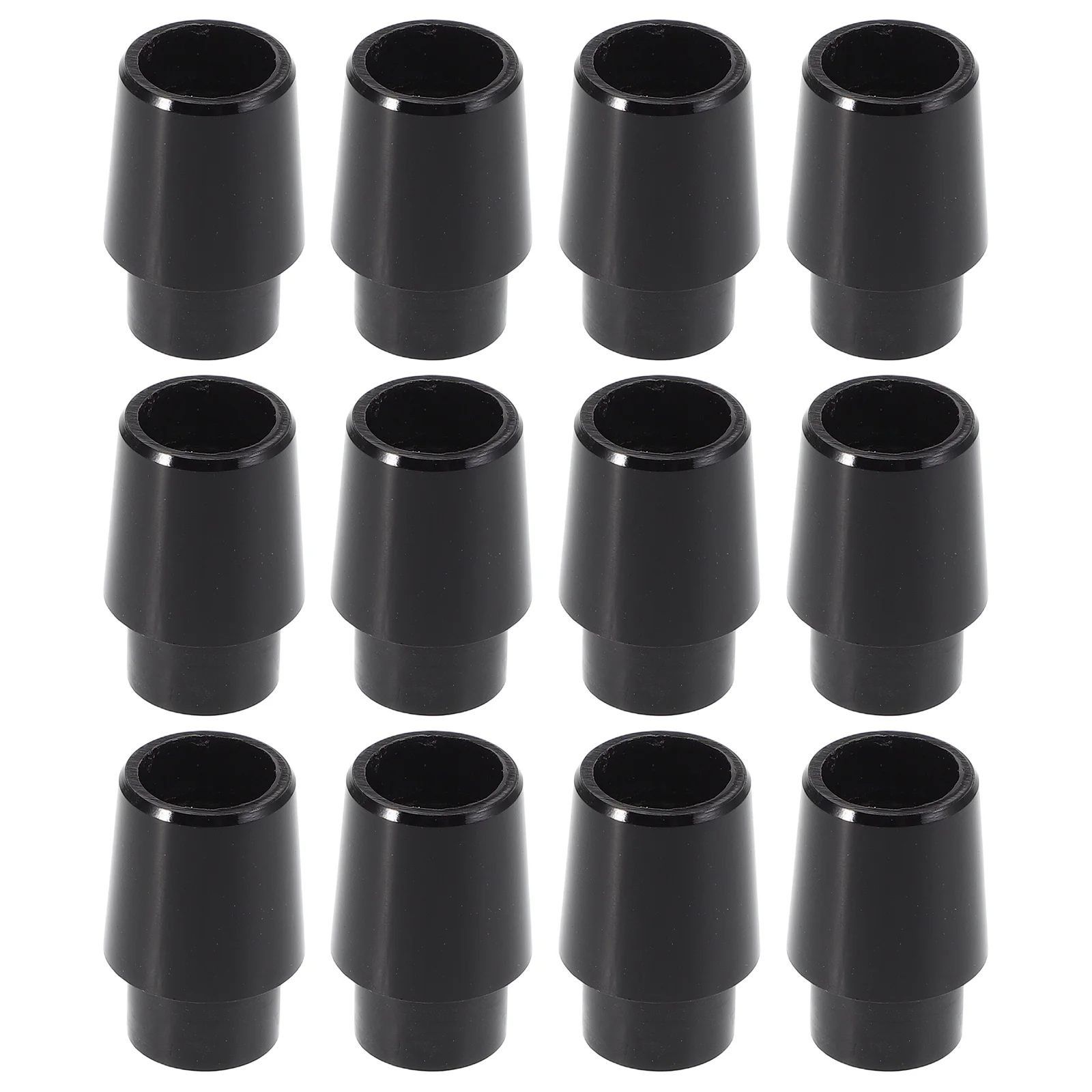 12 Pcs Golf Accessories Ring Universal Shaft Sleeves Club Iron Ferrules Rubber for Clubs Rod Rings