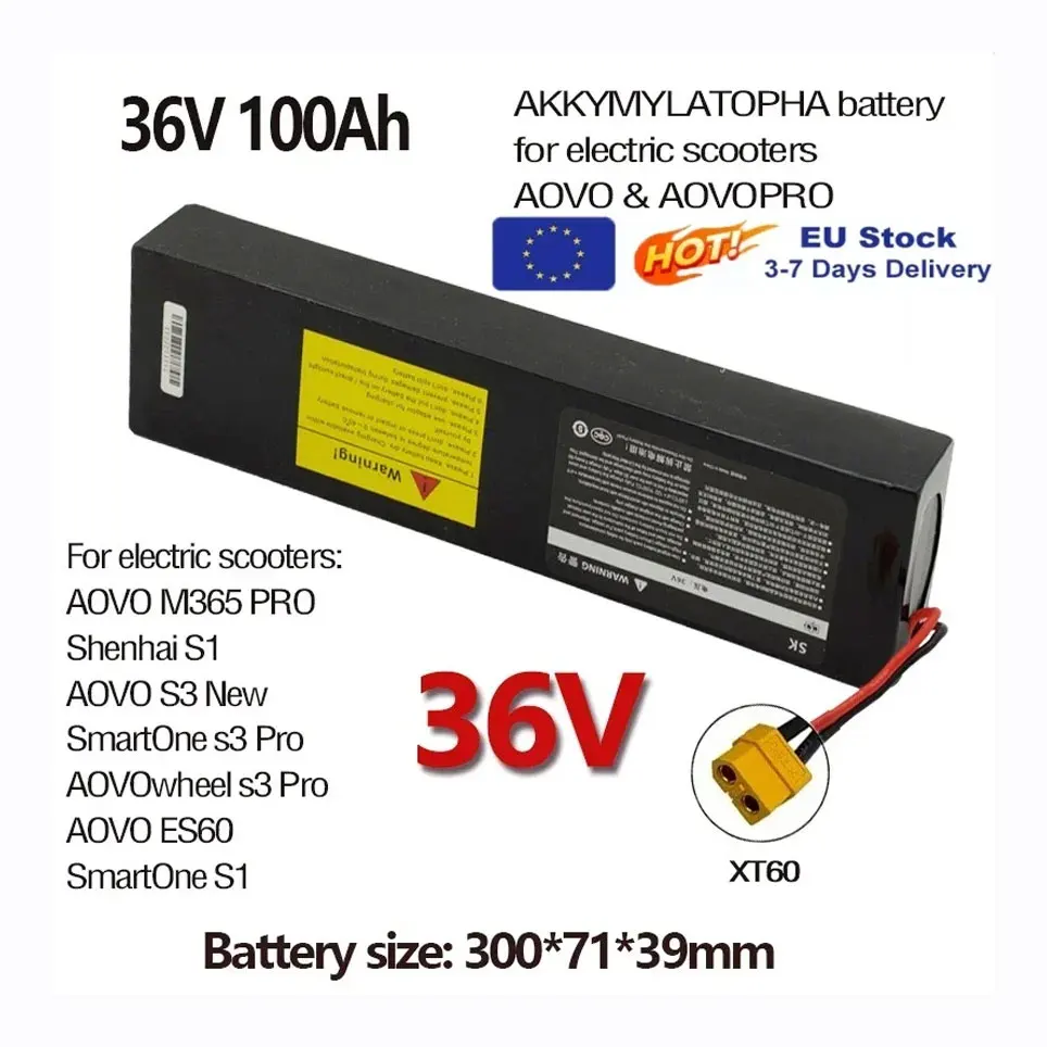 36 فولت 10S3P 100000 مللي أمبير 18650 بطارية ليثيوم أيون قابلة للشحن 2000 واط مدمجة BMS مناسبة للدراجات البخارية الكهربائية KUGOO S1، S2، S3