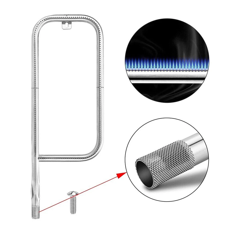 

60041 Grill Burner Burner Tube Replacement 20.5 Inch Grill Burner Replacement Part for Weber Q200/Q220/Q2000/Q2200