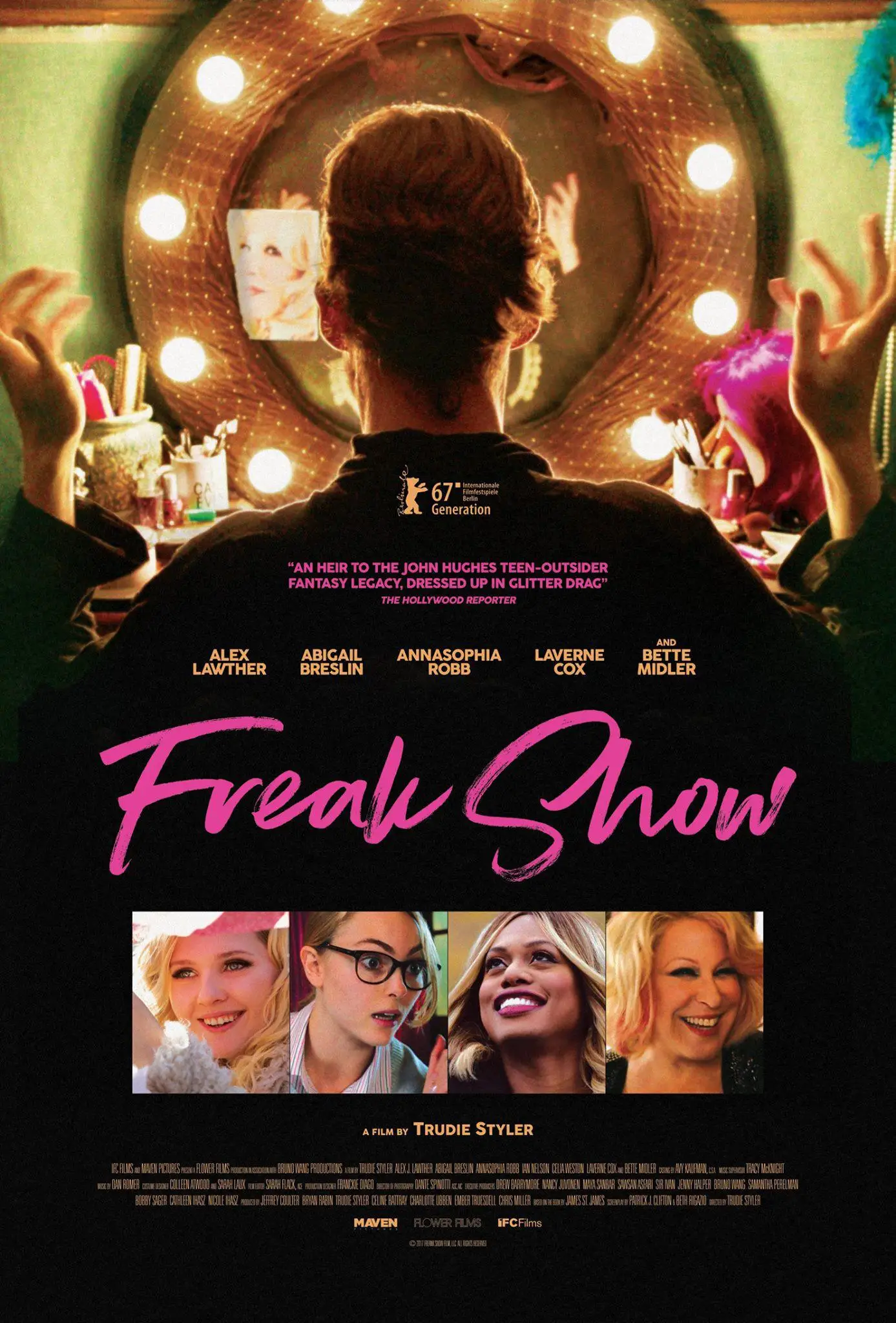 Hot Rare Movie Freak Show (2017) Art SILK POSTER Wall Art Home Decorative painting